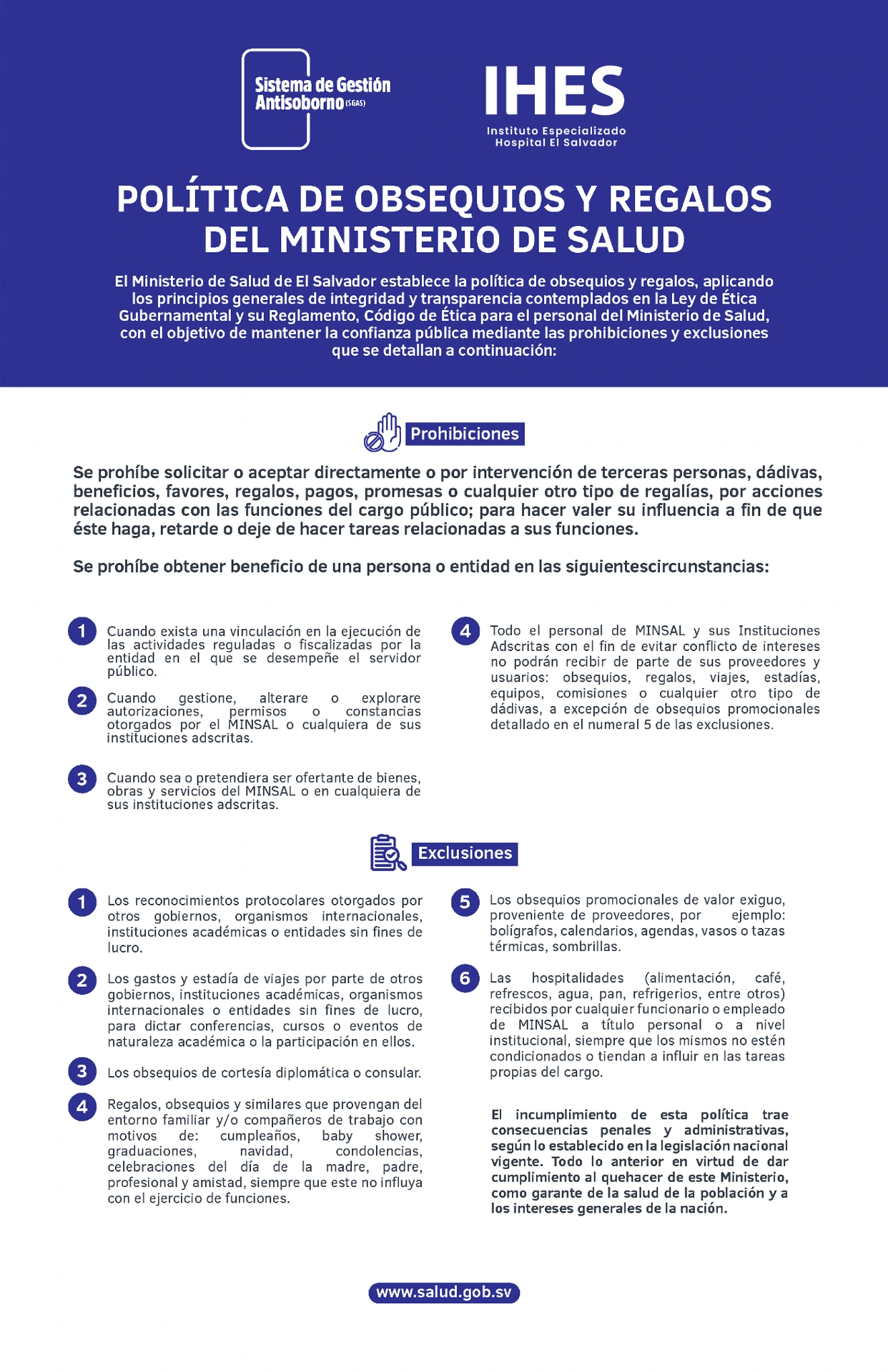Política de Obsequios y Regalos